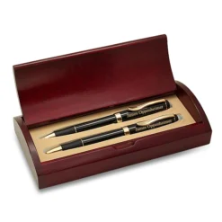 Crossing Golf Clubs Laser Engraved Pen & Pencil Set With Wood Box -Acme || Concord Shop crossing golf clubs laser engraved pen pencil set with wood box 51