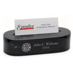 Firefighter S Desk Business Card Holder