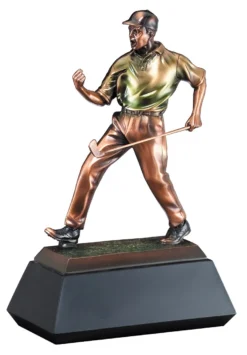 Fist Pump Golfer Personalized Award