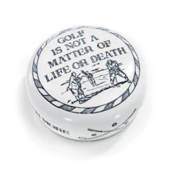 Golf Is Not A Matter Of Life Or Death Desktop Paperweigh`