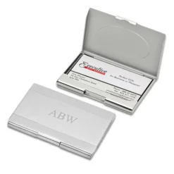 Laser Engraved Two Tone Business Card Holder